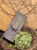 Purple Witches Finger Beeswax Spell Candles 4"