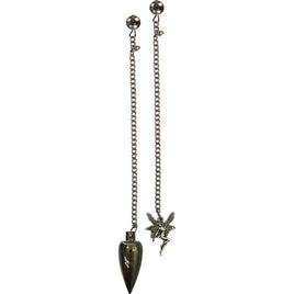 Black Metal Small Fairy Pendulum