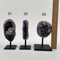 Amethyst Stalactite on Metal Stand (#02)