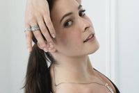 Dancer Sterling Silver Meditation Spinner Ring