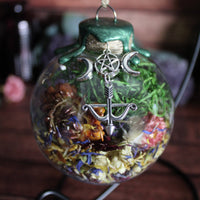 Artemis Goddess Witch Ball with Stand