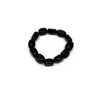 Black Obsidian Tumbled Stone Bracelet