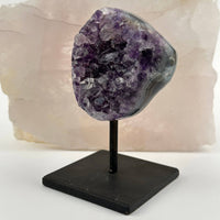 Amethyst Stalactite on Metal Stand (#02)