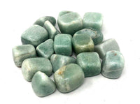 Amazonite Tumbled Stone (3/4"–1.5") - 1 lb