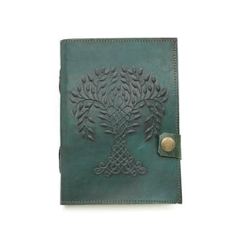 Tree of Life Blank Leather Journal - Embossed (5 x 7 in.)