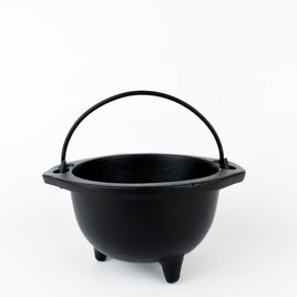 6"D Cast Iron Cauldron
