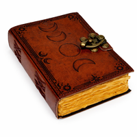 Sun & Moon Leather Embossed Journal (5 x 7 in.)