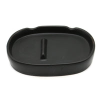 Black Ceramic Smudge Stick Holder (5 in.) -