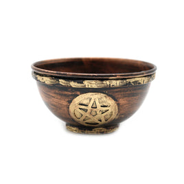 Pentacle Copper Smudge Bowl (4 in.)