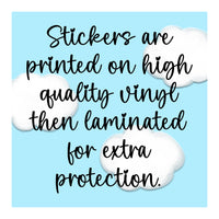 "In My Defence the Moon Was Full" Sticker