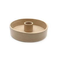 Beige Ceramic Palo Santo Burner (4 in.) -