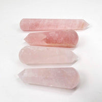 Crystal Rose Quartz Massage Wand (200–250g)