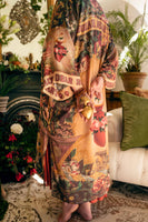 Sacred Heart Courage Dear Heart Opera Duster Kimono Robe w/