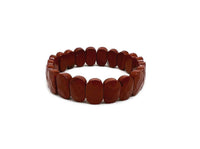 Red Jasper Faceted Beads Bracelet