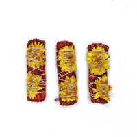 Sunflower Dragon's Blood Sage Smudge Red Romance (4 in.)