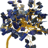 Lrg Lapis Lazuli Crystal Tree (100 Beads)
