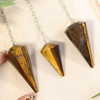 Tigers Eye Pendulum