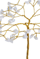 Sm Clear Quartz Stone Crystal Tree (60 Beads)