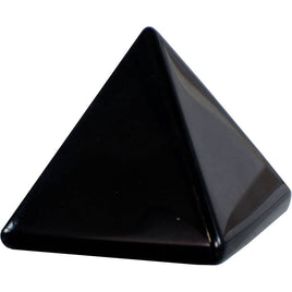 Black Obsidian Pyramid /25-30 mm