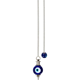 Evil Eye Protection Pendulum-Sephoroton-Nickel Plated