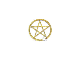 Brass Pentagram 20 cm: Metal