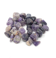 Amethyst Tumbled Stone (3/4"–1.5") - 1 lb