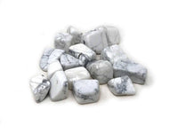 Howlite Tumbled Stone (3/4"–1.5") - 1 lb
