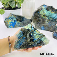 Large Labradorite Crystal Cut Base (1.5–2kg)
