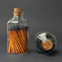 Matches in Apothecary Jar - No Label
