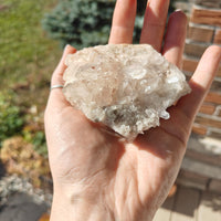 Hematite Quartz Cluster, 244g