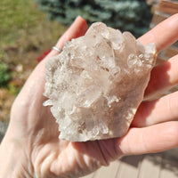 Hematite Quartz Cluster, 244g