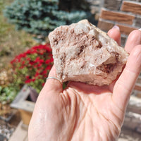 Hematite Quartz Cluster, 244g
