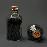 Matches in Apothecary Jar - No Label