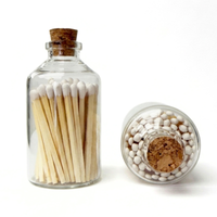 Matches in Apothecary Jar - No Label
