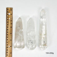 Crystal Quartz Massage Wand (150–200g)