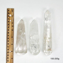 Crystal Quartz Massage Wand (150–200g)
