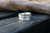 Simplicity Sterling Silver Meditation Spinner Ring
