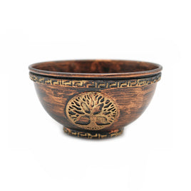 Tree of Life Copper Smudge Bowl (4 in.)