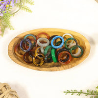 Assorted Semi-Precious Gem Stone Rings