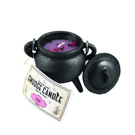 Rose Cauldron Smudge Candle - Soul Sticks (4 in.)