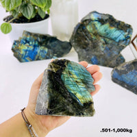 Large Labradorite Crystal Cut Base (1.5–2kg)