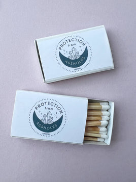 "Protection from Assholes" Matchbox