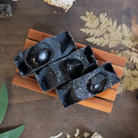 Black Obsidian Crystal Soap
