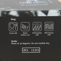 Normal Is an Illusion Gothic Mug and Socks Set