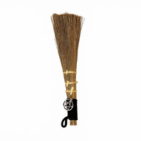 Pentagram Broom with Metal
