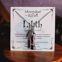 Lilith Spell Jar Amulet Necklace