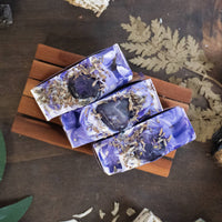 Amethyst Crystal Soap