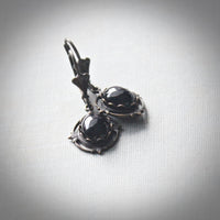 Carnelian Small Vintage Style Drop Earrings