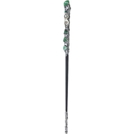 Goddess Magick Wand-Metal Spiral w/ Green Aventurine 12.5"L