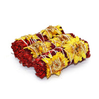 Sunflower Dragon's Blood Sage Smudge Red Romance (4 in.)